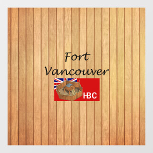 Autocollant Pour Fenêtre Clôture de fenêtre ABH Fort Vancouver