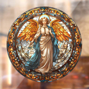 Autocollant Pour Fenêtre Clôture de fenêtre Ange de Noël