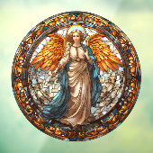 Autocollant Pour Fenêtre Clôture de fenêtre Ange de Noël (Feuille 3)