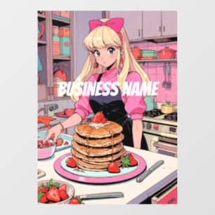 Autocollant Pour Fenêtre Clôture de fenêtre Anime