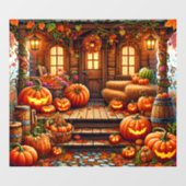 Autocollant Pour Fenêtre Clôture de fenêtre Art Automne (Feuille)