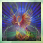 Autocollant Pour Fenêtre Clôture de fenêtre ascendante Phoenix (Feuille 3)