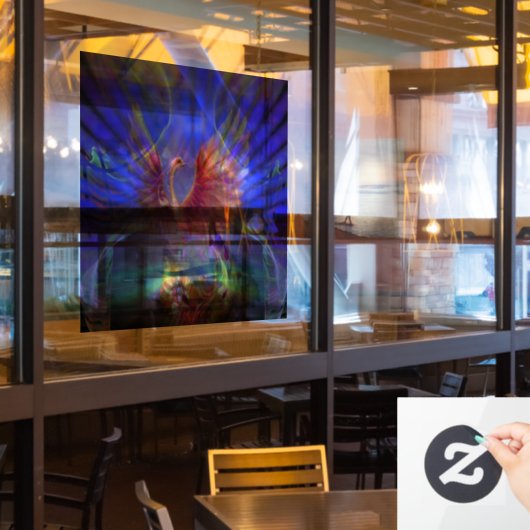 Autocollant Pour Fenêtre Clôture de fenêtre ascendante Phoenix (Fenêtre du restaurant)