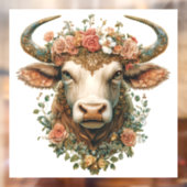 Autocollant Pour Fenêtre Clôture de fenêtre Bull (Feuille 2)