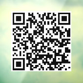 Autocollant Pour Fenêtre Clôture de fenêtre de code QR (Feuille 3)