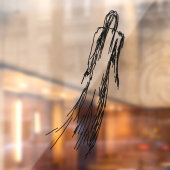 Autocollant Pour Fenêtre Clôture de fenêtre de femme Ghoost (Feuille 2)