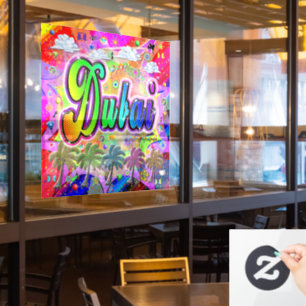 Autocollant Pour Fenêtre Clôture de fenêtre de l'Express Dubai Vista