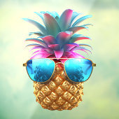 Autocollant Pour Fenêtre Clôture de fenêtre de Noël tropicale (Feuille 3)