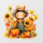 Autocollant Pour Fenêtre Clôture de fenêtre de trait d'écusson (Feuille)