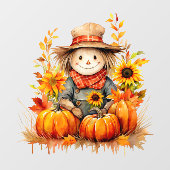 Autocollant Pour Fenêtre Clôture de fenêtre de trait d'écusson (Feuille)