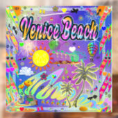 Autocollant Pour Fenêtre Clôture de fenêtre de Venice Beach Nu Era (Feuille 2)