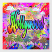 Autocollant Pour Fenêtre Clôture de fenêtre d'Express Hollywood Vista (Feuille)