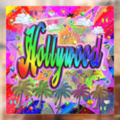 Autocollant Pour Fenêtre Clôture de fenêtre d'Express Hollywood Vista (Feuille 2)