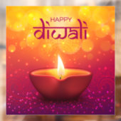 Autocollant Pour Fenêtre Clôture de fenêtre Diwali (Feuille 2)