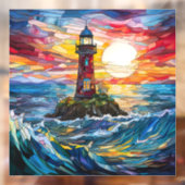 Autocollant Pour Fenêtre Clôture de fenêtre du phare (Feuille 2)