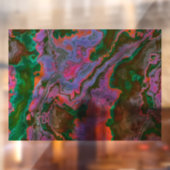 Autocollant Pour Fenêtre Clôture de fenêtre en marbre aigre (Feuille 2)