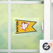 Autocollant Pour Fenêtre Clôture de fenêtre Gold Burgee (Maison)