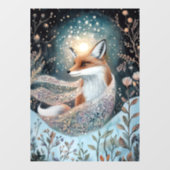 Autocollant Pour Fenêtre Clôture de fenêtre Magical Nature (Feuille)