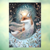 Autocollant Pour Fenêtre Clôture de fenêtre Magical Nature (Feuille 3)