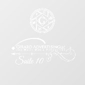 Autocollant Pour Fenêtre Clôture de fenêtre Office (Feuille)