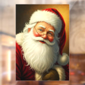 Autocollant Pour Fenêtre Clôture de fenêtre père Noël (Feuille 2)