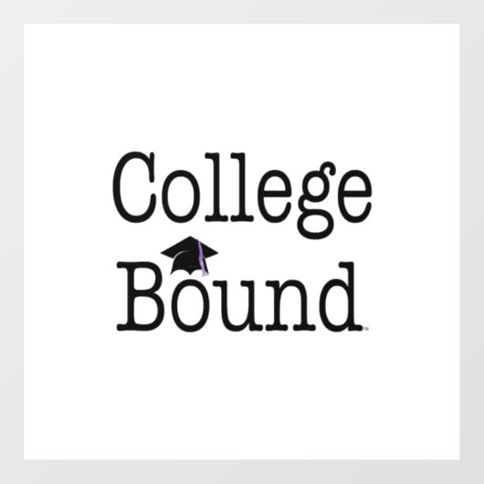 Autocollant Pour Fenêtre Clôture de fenêtre TOP College (Feuille)