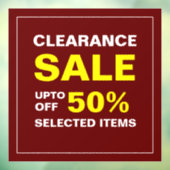 Autocollant Pour Fenêtre Clôture de la fenêtre d'approbation professionnell (Feuille 3)