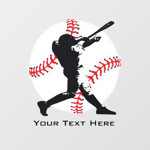 Autocollant Pour Fenêtre Clôture de la fenêtre de baseball