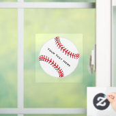 Autocollant Pour Fenêtre Clôture de la fenêtre de baseball (Maison)