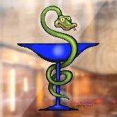 Autocollant Pour Fenêtre Clôture de la fenêtre de pharmacie (Feuille 2)