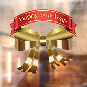 Autocollant Pour Fenêtre Clôture de la fenêtre du nouvel an (Feuille 2)