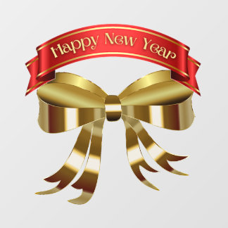 Autocollant Pour Fenêtre Clôture de la fenêtre du nouvel an