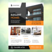 Autocollant Pour Fenêtre Clôture de la fenêtre Immobilier (Feuille 3)