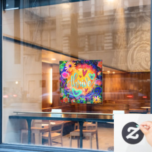 Autocollant Pour Fenêtre Clôture de la fenêtre "Inspiriity"