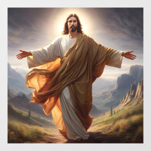 Autocollant Pour Fenêtre Clôture de la fenêtre Jésus