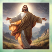 Autocollant Pour Fenêtre Clôture de la fenêtre Jésus (Feuille 3)