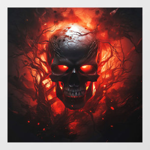 Autocollant Pour Fenêtre Clôture éffrayante de fenêtre Halloween