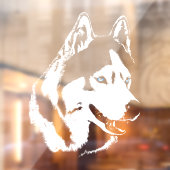 Autocollant Pour Fenêtre Clôture Husky Decal Husky Malamute Chien de Malamu (Feuille 2)