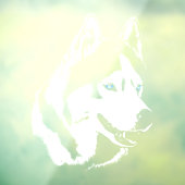 Autocollant Pour Fenêtre Clôture Husky Decal Husky Malamute Chien de Malamu (Feuille 3)