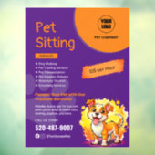 Autocollant Pour Fenêtre Clôture personnalisée de la fenêtre assise sur un (Feuille 3)