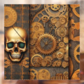 Autocollant Pour Fenêtre Clou de fenêtre Halloween Steampunk (Feuille 2)