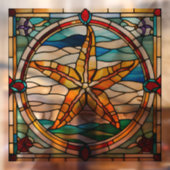 Autocollant Pour Fenêtre Clou de la fenêtre Faux en Verre Tiré (Feuille 2)