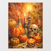 Autocollant Pour Fenêtre Clouage de fenêtre d'art d'Halloween (Feuille)