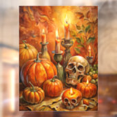 Autocollant Pour Fenêtre Clouage de fenêtre d'art d'Halloween (Feuille 2)