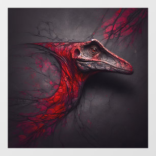 Autocollant Pour Fenêtre Clouage de fenêtre de Crimson Fossil