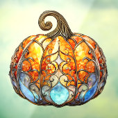 Autocollant Pour Fenêtre Clouage de fenêtre en verre citrouille (Feuille 3)