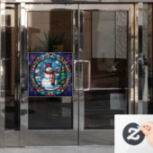 Autocollant Pour Fenêtre Clouage de fenêtre en verre tendu (Porte de bureau)