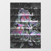 Autocollant Pour Fenêtre Clouage de fenêtre Techno Bouquet (Feuille)