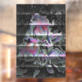 Autocollant Pour Fenêtre Clouage de fenêtre Techno Bouquet (Feuille 2)