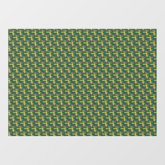 Autocollant Pour Fenêtre Clouage de la fenêtre Dala Horses (Feuille)